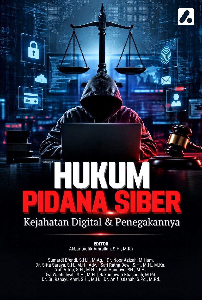Sampul buku Hukum Pidana Siber: Kejahatan Digital & Penegakannya